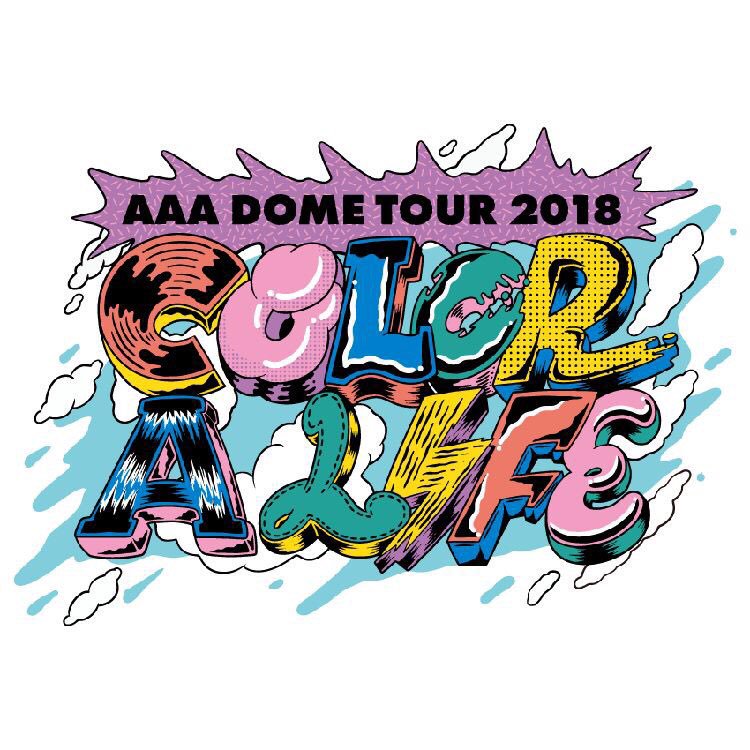 Color A Life Cal 東京ドーム a ライブ グッズ セトリ 日程 アリーナ 座席 Coloralife 18 レポ Tlクリップ